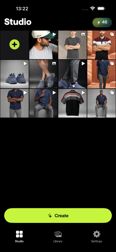 Steech AI Studio — AI-generated ghost mannequin and on-model product photos